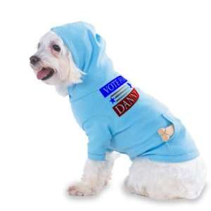  VOTE FOR DANNY Hooded (Hoody) T Shirt with pocket for your 