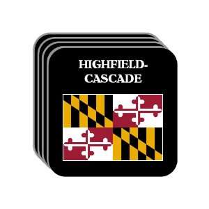  US State Flag   HIGHFIELD CASCADE, Maryland (MD) Set of 4 