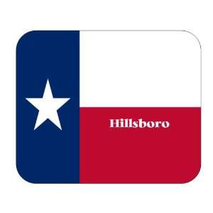  US State Flag   Hillsboro, Texas (TX) Mouse Pad 