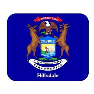  US State Flag   Hillsdale, Michigan (MI) Mouse Pad 