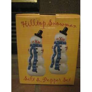  Hilltop Snowman Salt & Pepper Set 