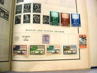 WW, CHINA, BRITISH COLONIES, 2000+ Stamps hinged in a 1940 Scott 