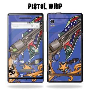   Sticker for Motorola Droid   Pistol Whip Cell Phones & Accessories