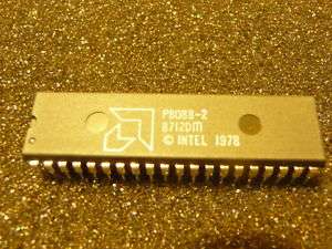 P8088 2 8088 CPU controller 8 bit microprocessor IC  