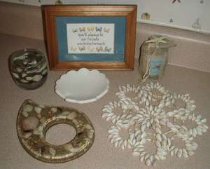   THEMED ITEMSFRAMED PICTURE/CANDLES & HOLDER/LG. NAUTICAL HOTPLATE