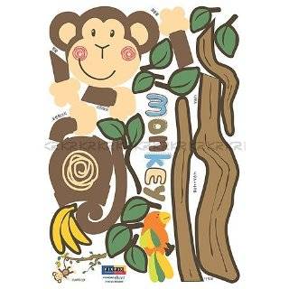  Animals of the Rain Forest Fisher Price Wall Stickers 
