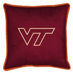   Virgingia Tech Hokies Sidelines Throw Pillow