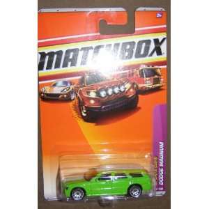  2010 MATCHBOX SPORTS CARS #9 GREEN WITH WHITE STRIPE DODGE 
