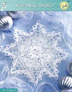 Ice Crystal Doily, Five Hour Doilies crochet pattern  