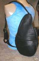 NEW LEATHER BACKPACK SLING BACK PURSE your color choice  