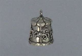 Sterling Silver MERRY GO ROUND Charm  