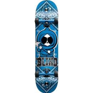  Blind Reaper Hoodlum Blue Complete Skateboard   7 x 30 