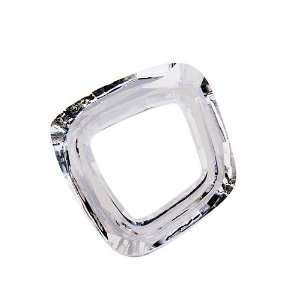  Swarovski Crystal #4437 20mm Cosmic Square Ring Pendant 