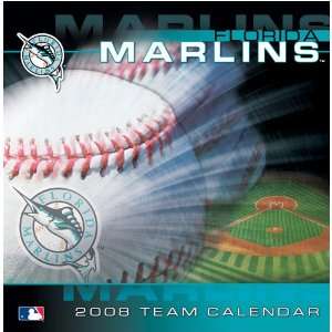 FLORIDA MARLINS 2008 MLB Daily Desk 5 x 5 BOX CALENDAR  