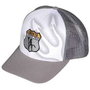  Power Trip S/M Grey/White She Devil Hat 