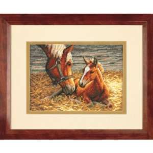  Good Morning (Horse and Foal)   Cross Stitch Kit Arts 