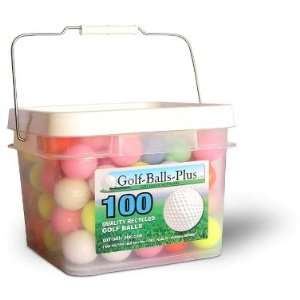  Crystal Mix 100 Ball Bucket golfballs AAAAA Sports 