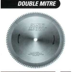 Double Mitre Saw Blade, 37187, 12Diameter, DW Grind, 100 Teeth, .110 