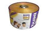 50 BENQ Logo 52X CD R CDR Blank Disc Recordable Media 80Min 700MB