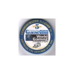  5m TeleCHIP World Gaming Conference & Expo 9/95 Las Vegas (Blue PIN