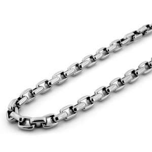  Edward Mirell Titanium Box Link Chain Jewelry