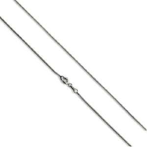  Sterling Silver Box Chain Necklace 16 inch long 0.50 mm 