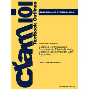 Studyguide for Business Communication Communicate Effectively in Any 