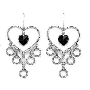  Perfect Gift   High Quality Enchanting Heart Earrings with 