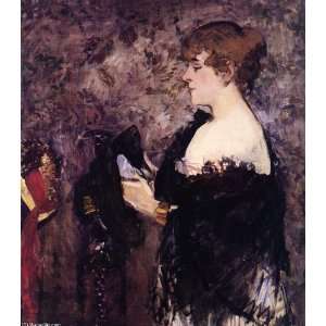   Made Oil Reproduction   Edouard Manet   32 x 36 inches   The Milliner