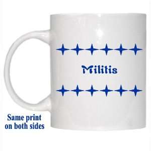  Personalized Name Gift   Militis Mug 