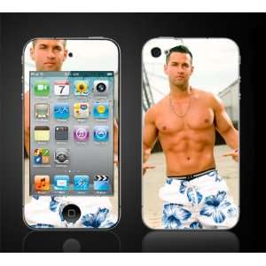 iPod Touch 4G Jersey Shore Mike the Situation #3 Vinyl Skin kit fits 
