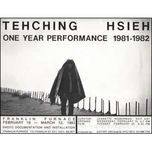  Teching Hsieh  One Year Performance 1981   1982 Jeanette 