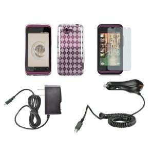 HTC Rhyme (Verizon) Premium Combo Pack   Clear Thermoplastic 