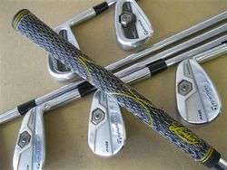 TAYLOR MADE MC/MB COMBO TP FORGED IRONS 4 PW RIFLE STEEL 6.5 FLEX 