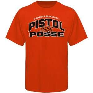 Oklahoma State Cowboys Orange I Love College Hoops Team Spirit Pistol 