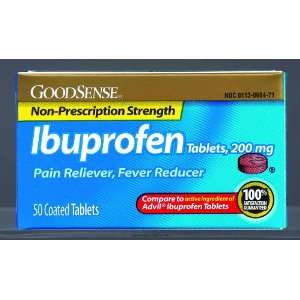  Ibuprofen Tablets, Ibuprofen Tabs 200Mg 50Ct  Ns, (1 BOX 
