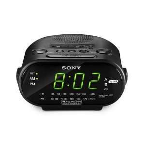  Sony ICF C318 Dream Machine Alarm Clock Radio AM/FM (Black 