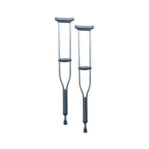  Adult, EZ Adjust Aluminum Crutches