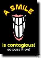 Smile Is Contagious Classroom Motivational POSTER  