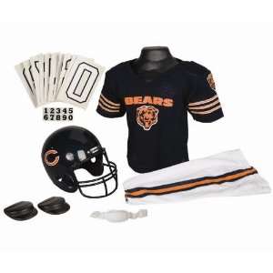  Chicago Bears Football Deluxe Uniform Set   Size Medium 