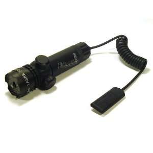 Weiita Tactical Green Laser Sight with Pressure Switch and Mount 