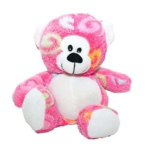  Pink Swirl Bear Toys & Games