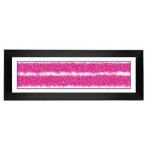  Pink Particles Giclee 52 1/8 Wide Wall Art