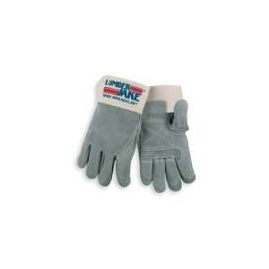  MEMPHIS GLOVE 1735XL Glove,Double Leather Palm,Gray,XL,Pr 