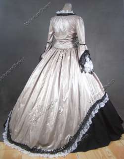 Marie Antoinette Victorian Dress Ball Gown Prom Wedding 164 M  