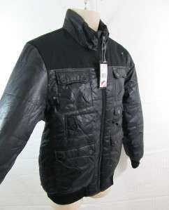 Marc Ecko Mens Puffer Coat Jacket Size Medium Retail $129.50  