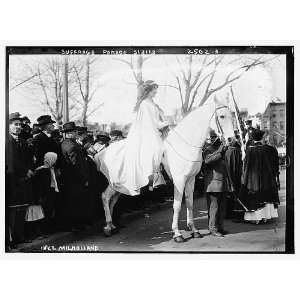  Suffrage parade,Inez Milholland