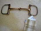 Stainless Steel Light Weight Dee Bit COPPER Mouth English Tack 