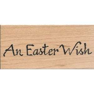  An Easter Wish Wood Mounted Rubber Stamp (D2477 