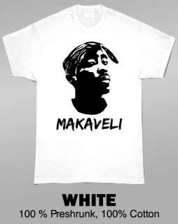 Makaveli Tupac Hip Hop Music T Shirt  